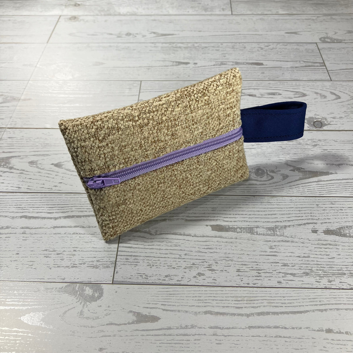 Mini MINA Zip Wallet - Neutral