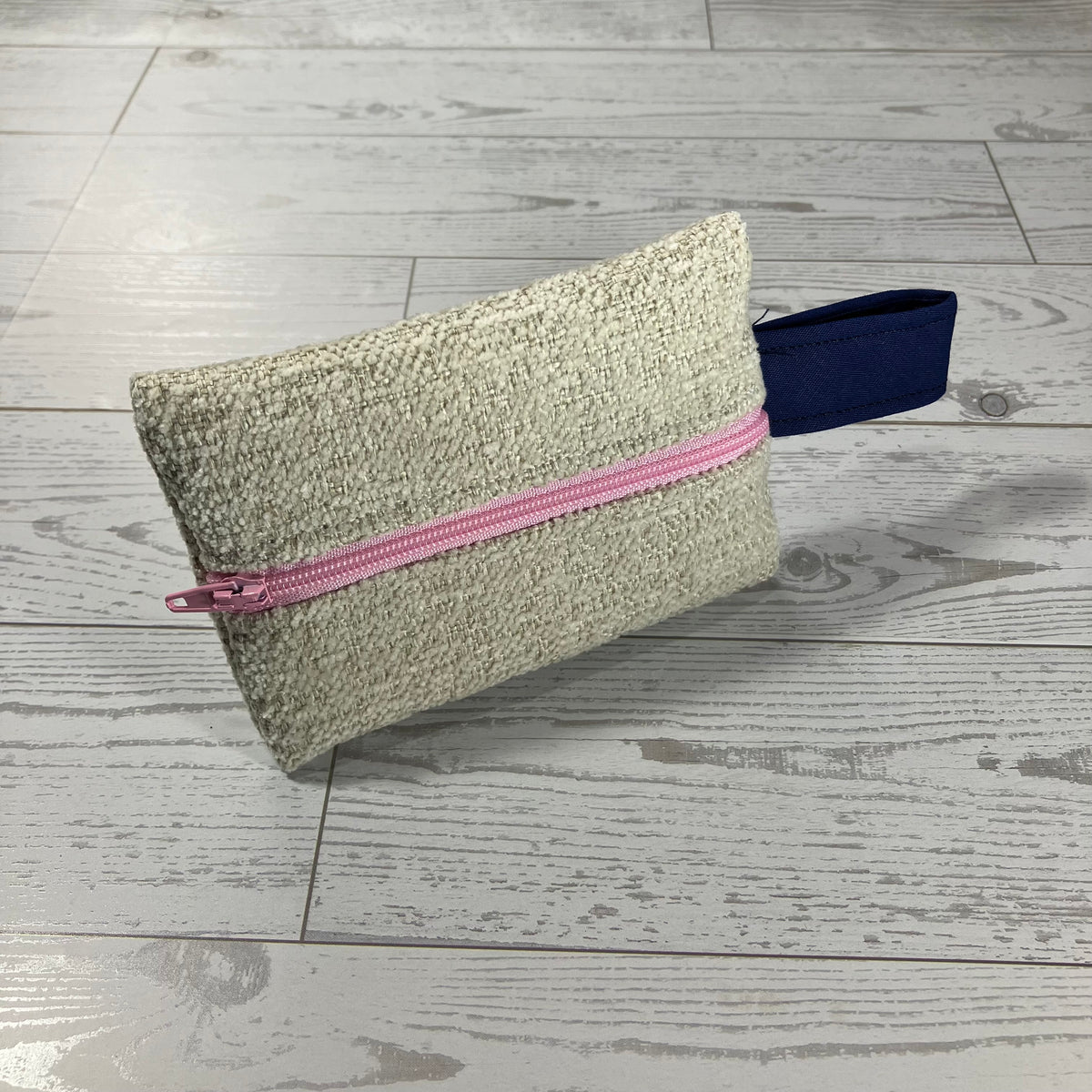 Mini MINA Zip Wallet - Neutral