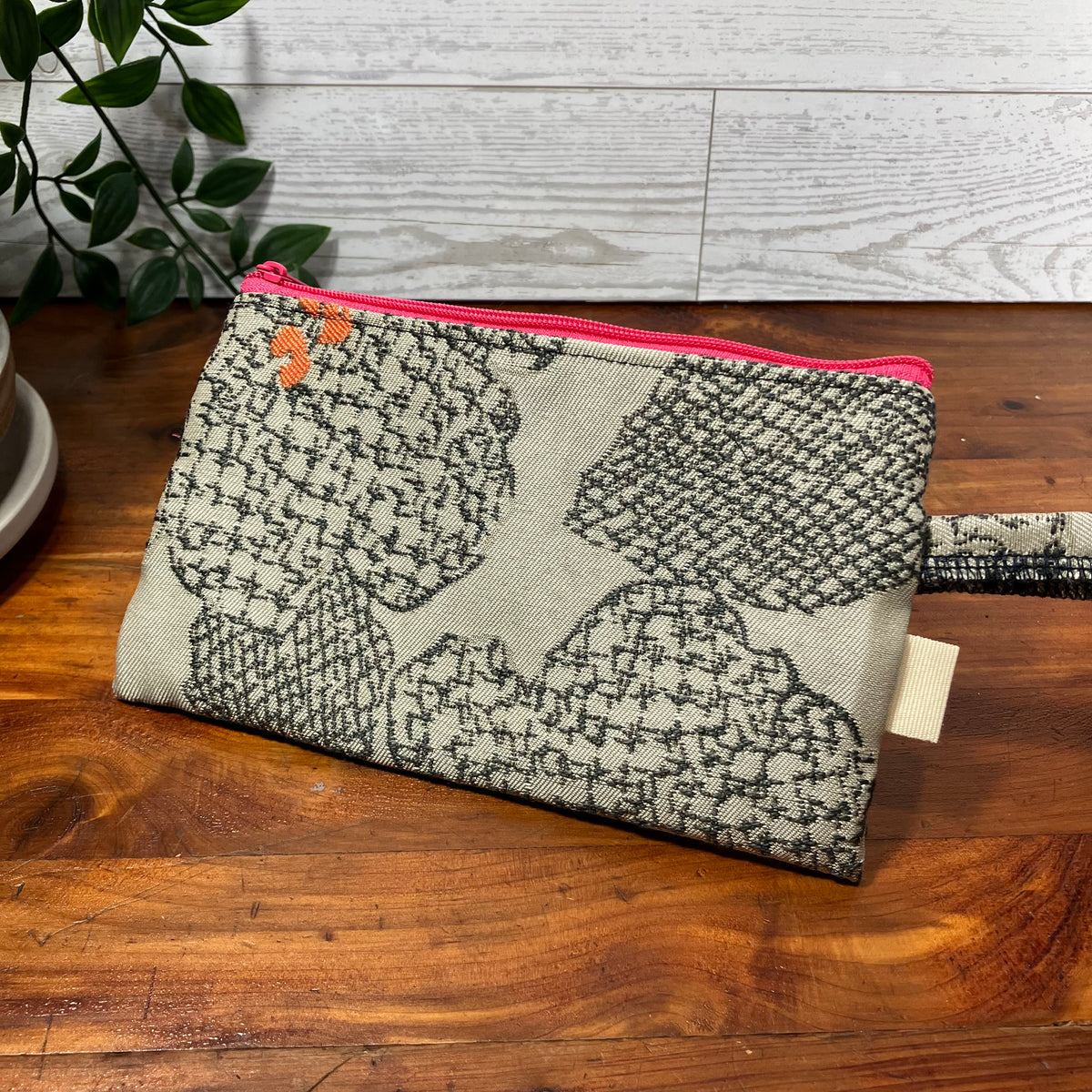 MINA Zippered Pouch - Mixed Geometry