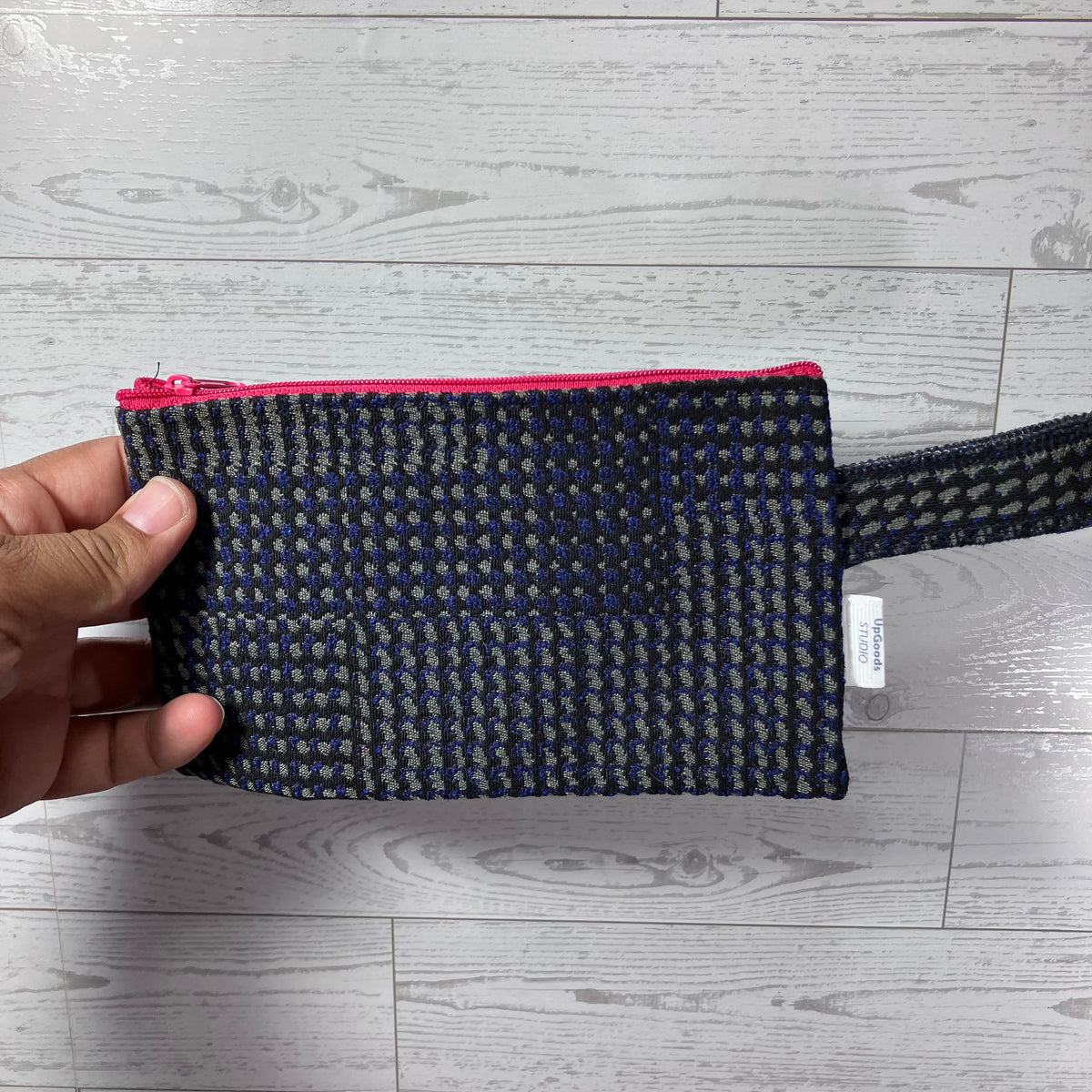 MINA Zippered Pouch - Mini Houndstooth