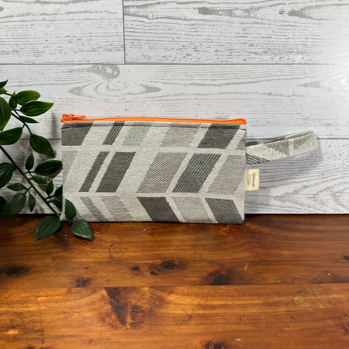 MINA Zippered Pouch - Chevron