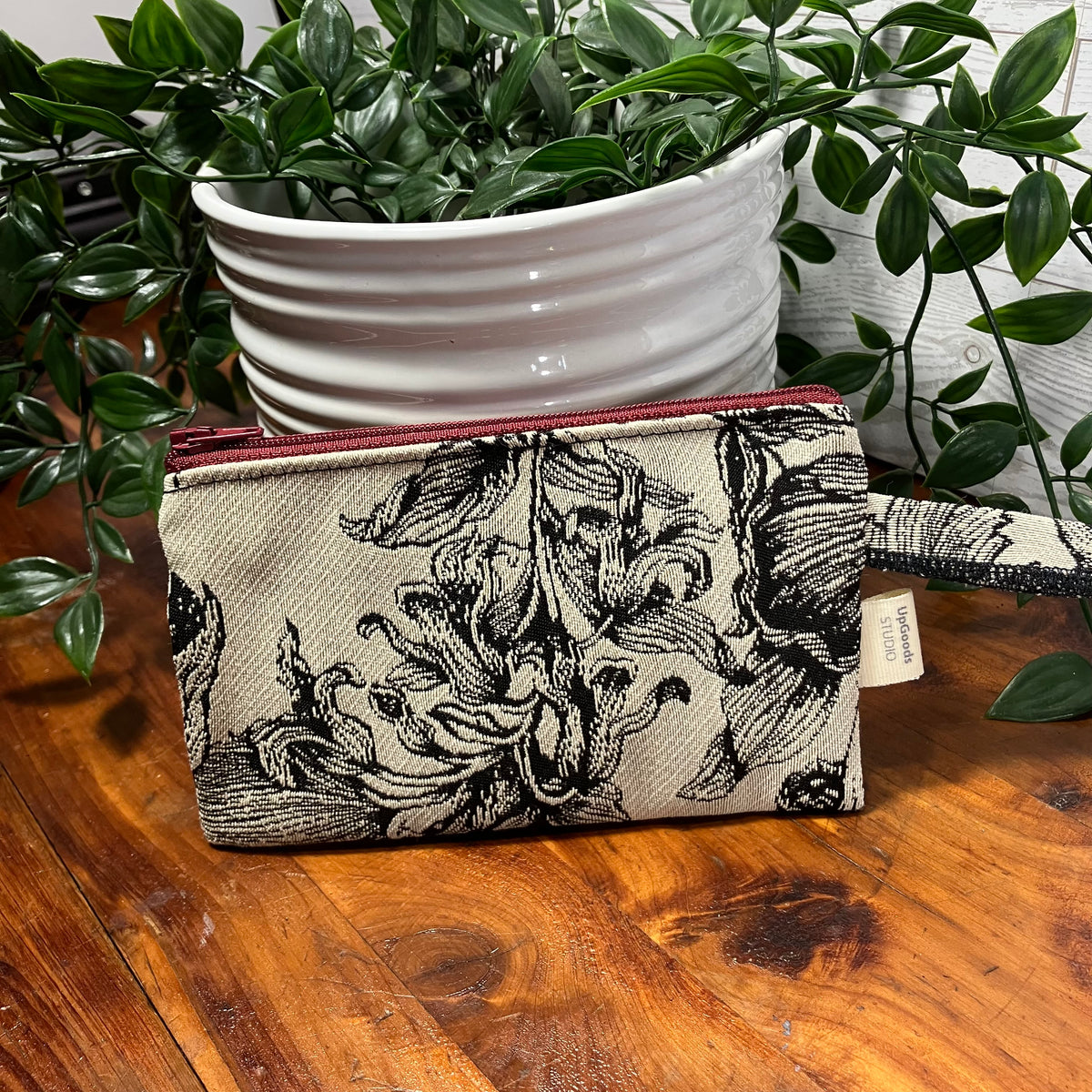 MINA Zippered Pouch - Floral