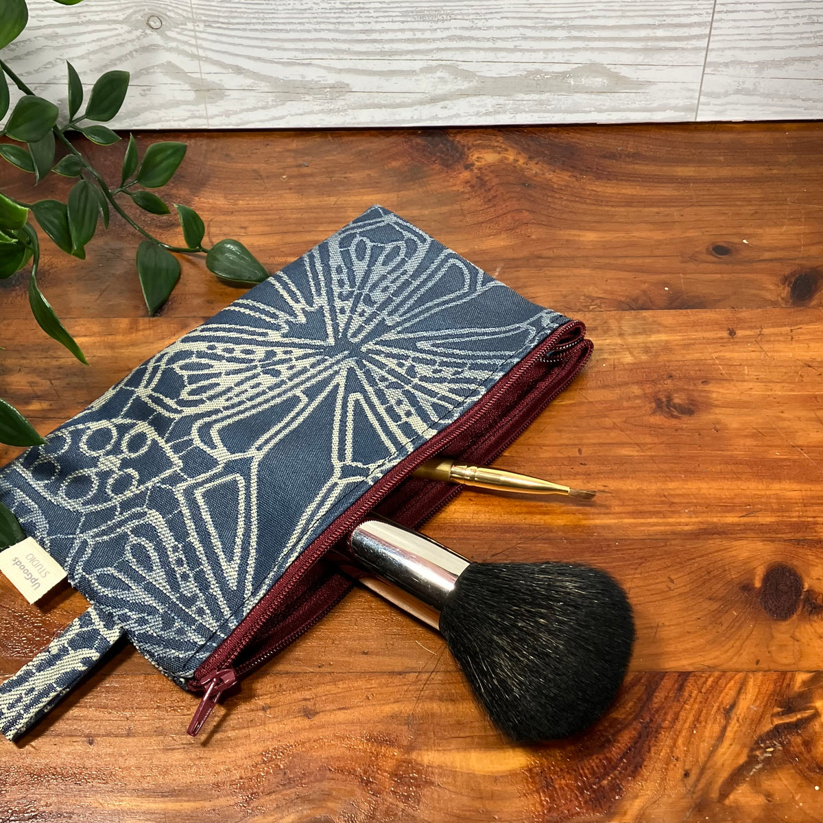 MINA Zippered Pouch - Geometric Floral
