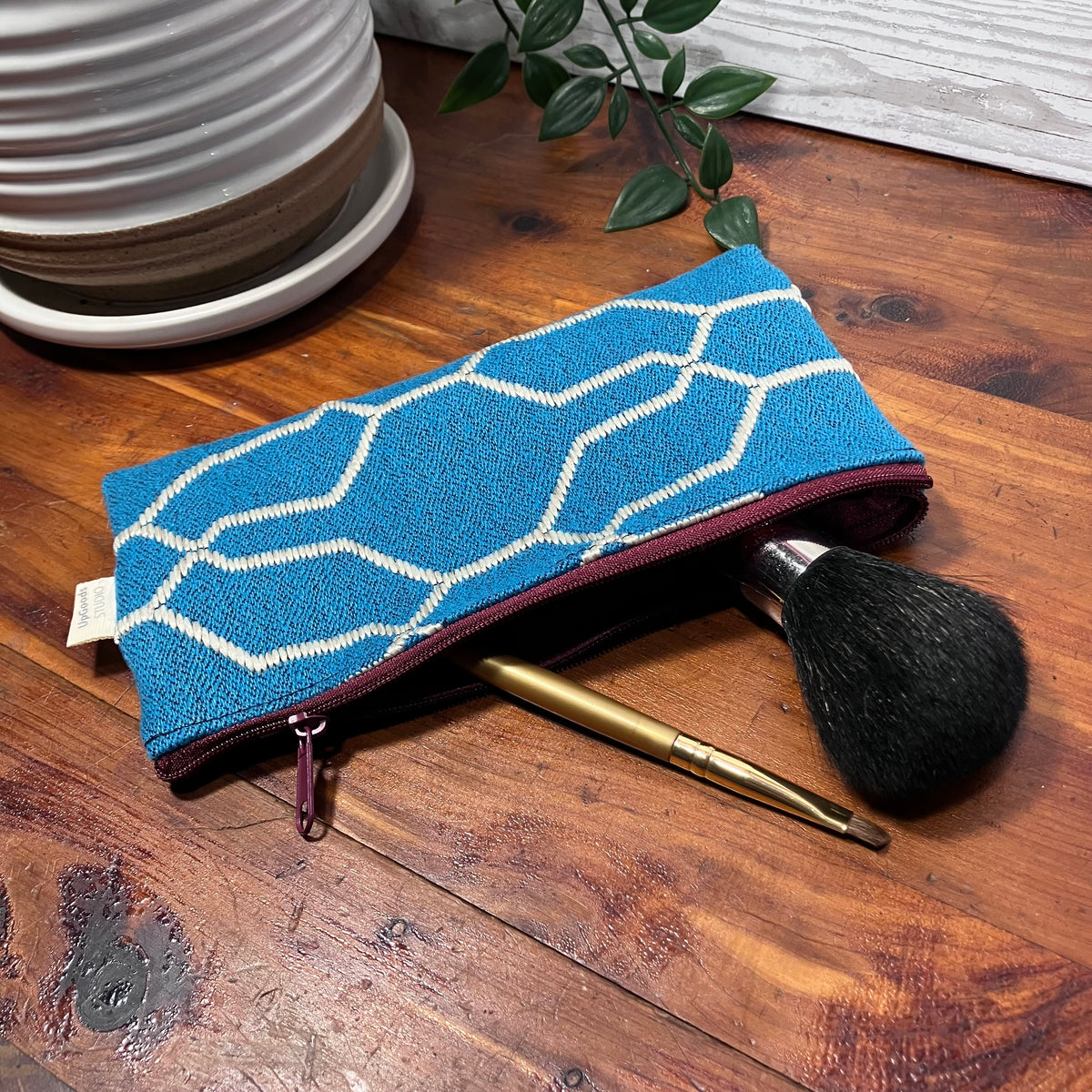 MINA Zippered Pouch - Modified Beehive