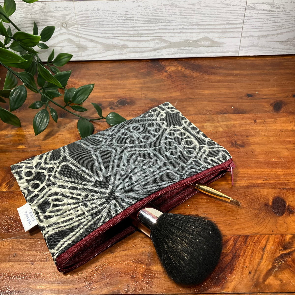 MINA Zippered Pouch - Geometric Floral