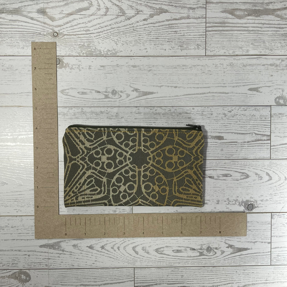 MINA Zippered Pouch - Geometric Floral