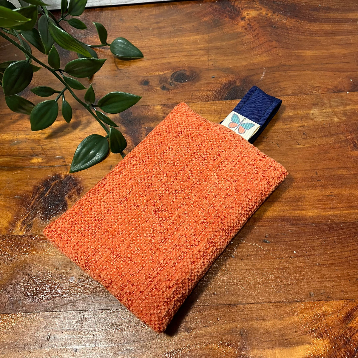 Mini MINA Zip Wallet - Orange