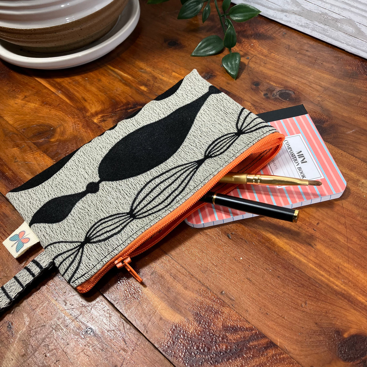 MINA Zippered Pouch - Bulb Drop
