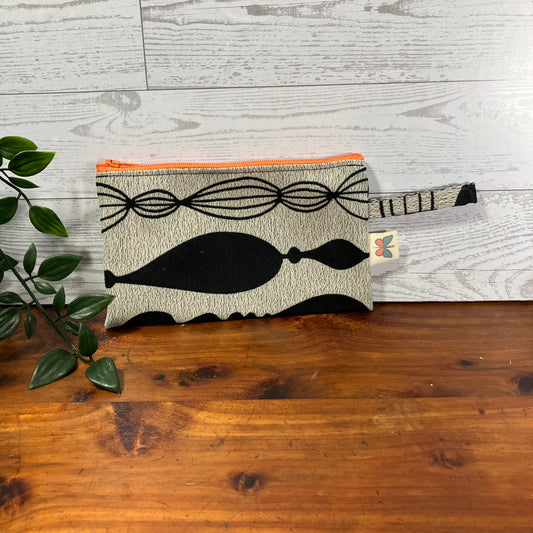 Upcycled Zippered Pouch - Bulb Drop | MINA Zip Pouch