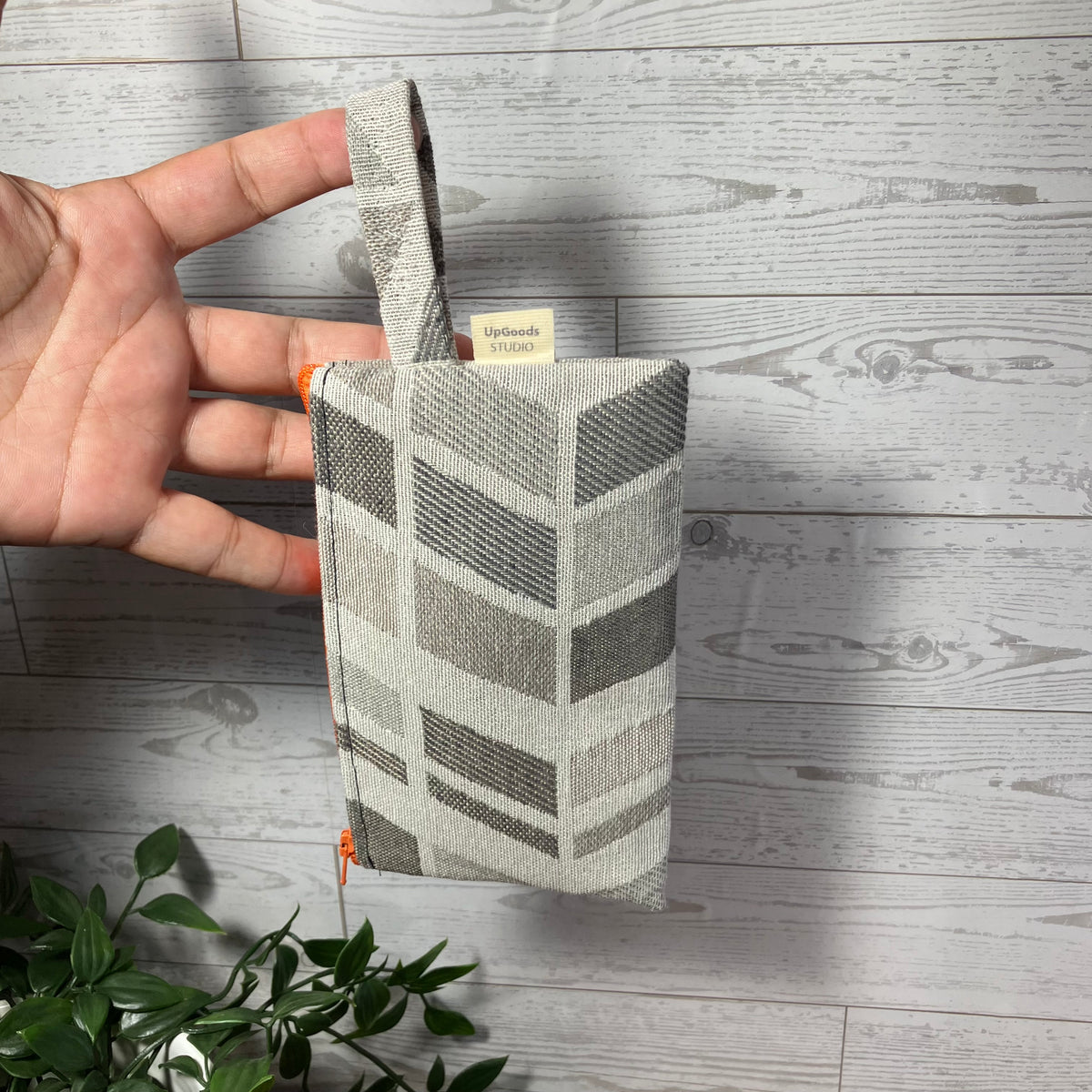 MINA Zippered Pouch - Chevron