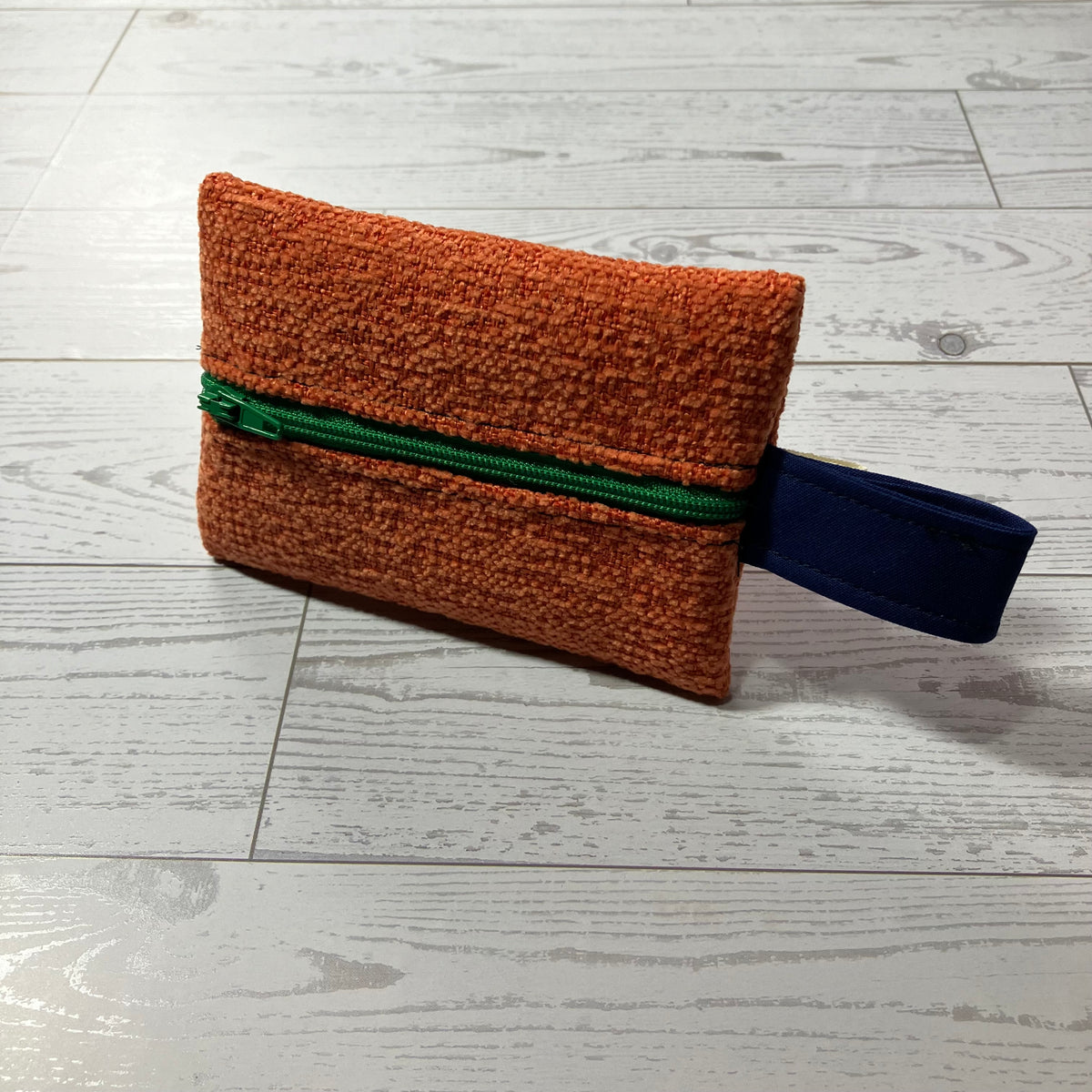 Mini MINA Zip Wallet - Orange