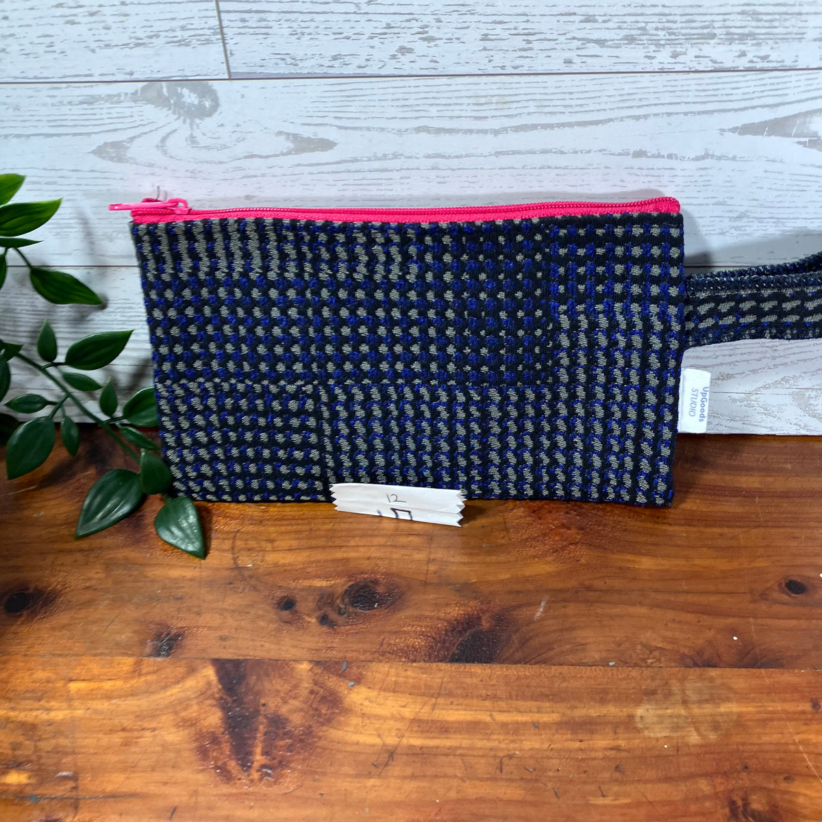 MINA Zippered Pouch - Mini Houndstooth