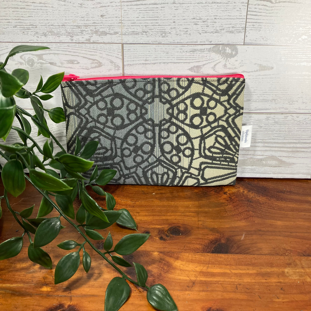 MINA Zippered Pouch - Geometric Floral