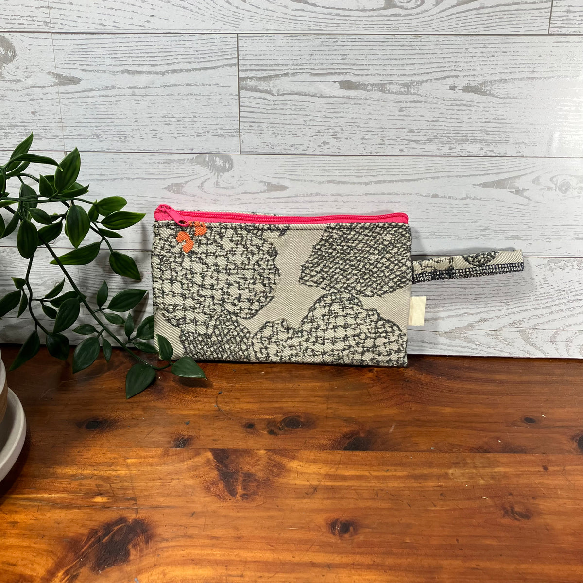 MINA Zippered Pouch - Mixed Geometry