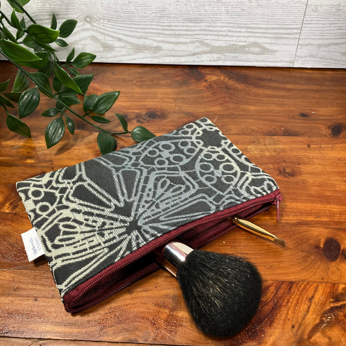 MINA Zippered Pouch - Geometric Floral