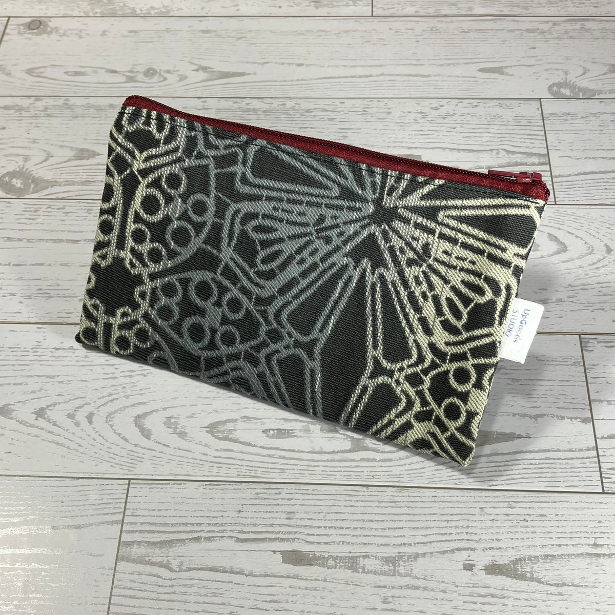 MINA Zippered Pouch - Geometric Floral