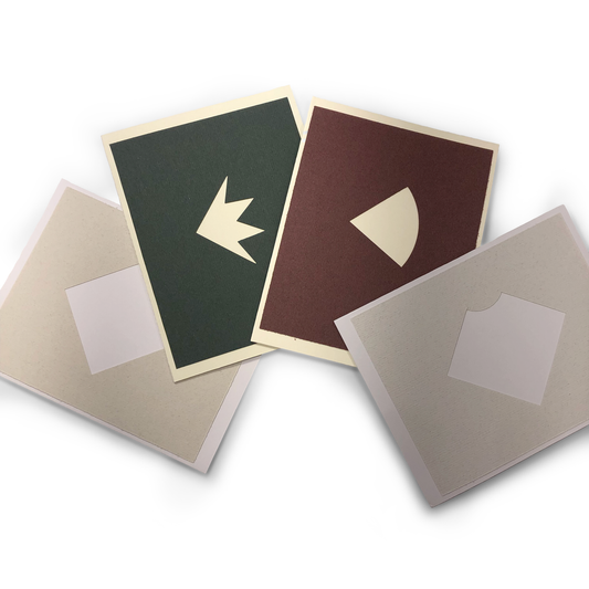 Greeting Card - Single Shape Geometry