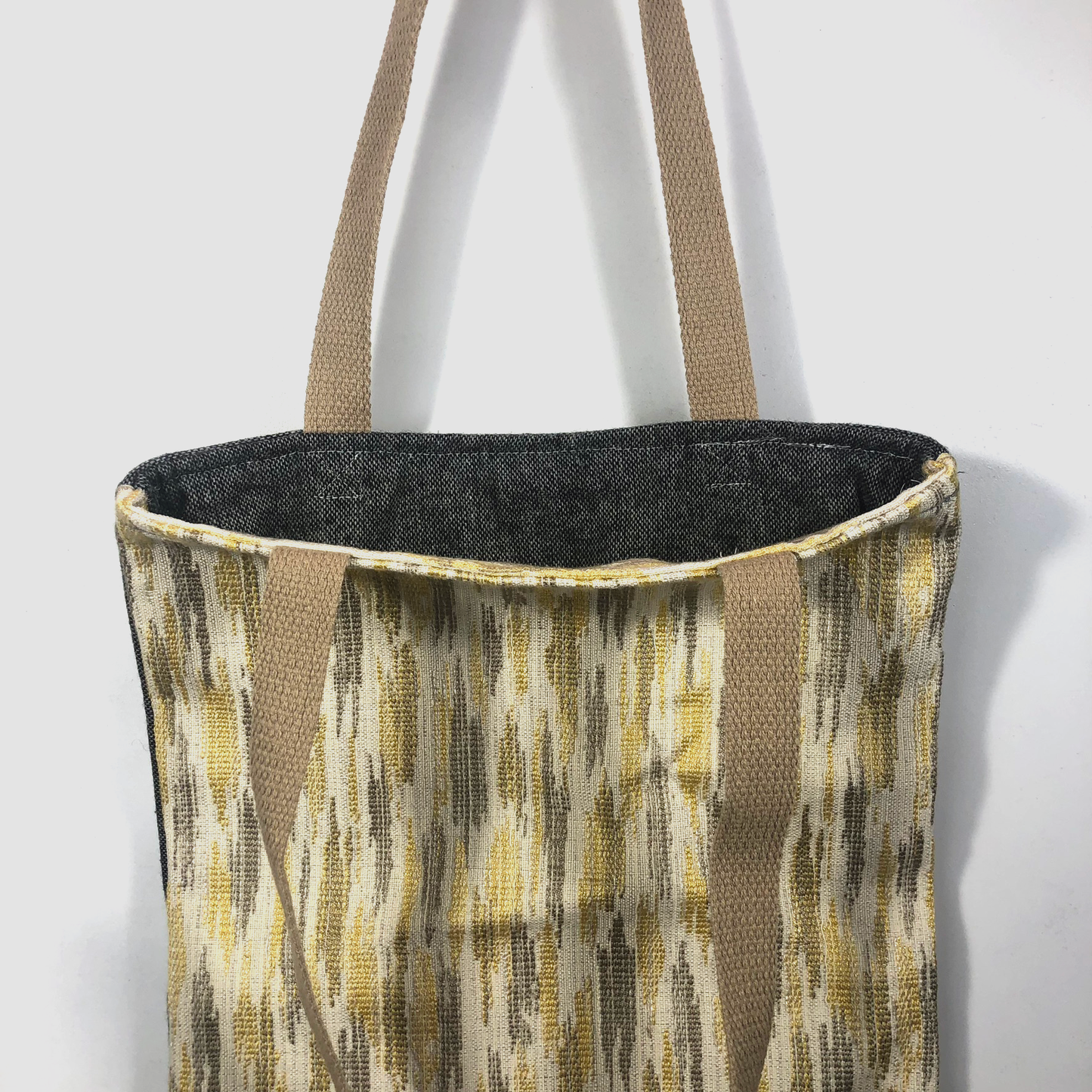 MINA Tote Bag - Stratus Stripes/Heathered Gray